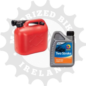 Fuel bundle 2 Stroke oil mix mixing jug/ 5ltr Billy can